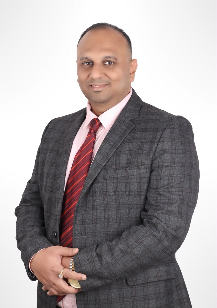 Jatin R. Agarwal in a formal business portrait
